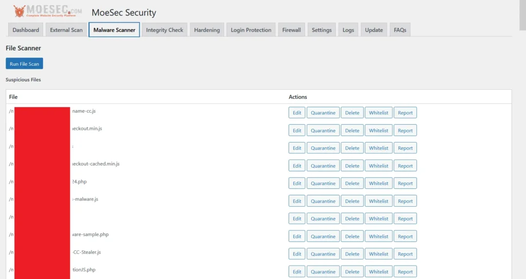 File Malware Scan