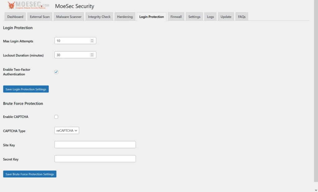 Login, Brute Force & Two factor Authentication