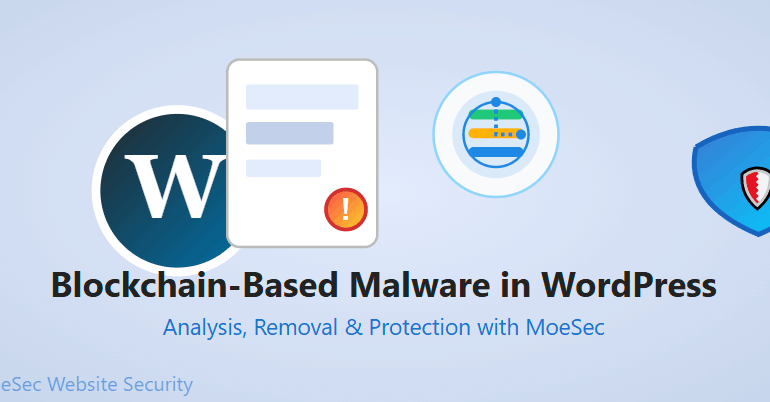 WordPress Blockchain-Based JavaScript Malware