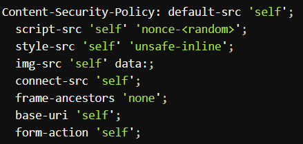 Content-Security-Policy